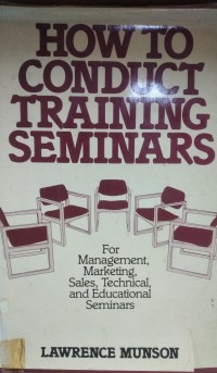 Image of How To Conduct Training Seminars