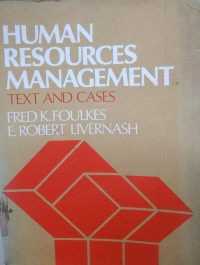 Image of Human Resources Management; Text and Cases