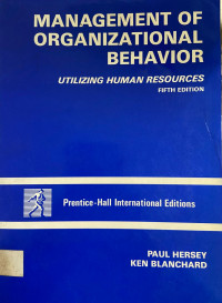Image of Management of organizational Behavior