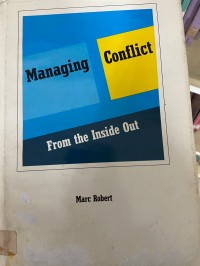 Image of Managing Conflict; From The Inside Out