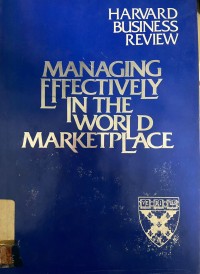 Image of Managing Effectively In The World Marketplace
