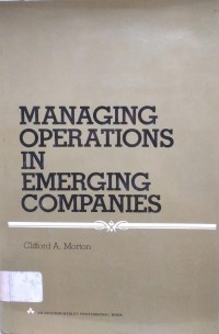 Image of Managing Operations In Emerging Companies