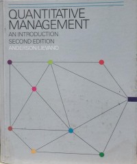 Image of Quantitative Management ; An Introduction (Second Editon)
