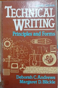 Image of Technical Writing ; Principles and Forms